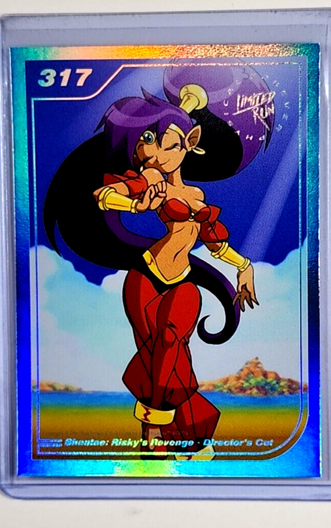 2017 2017-19 Limited Run Games Silver #317 Shantae Risky\'s Revenge Director Cut
