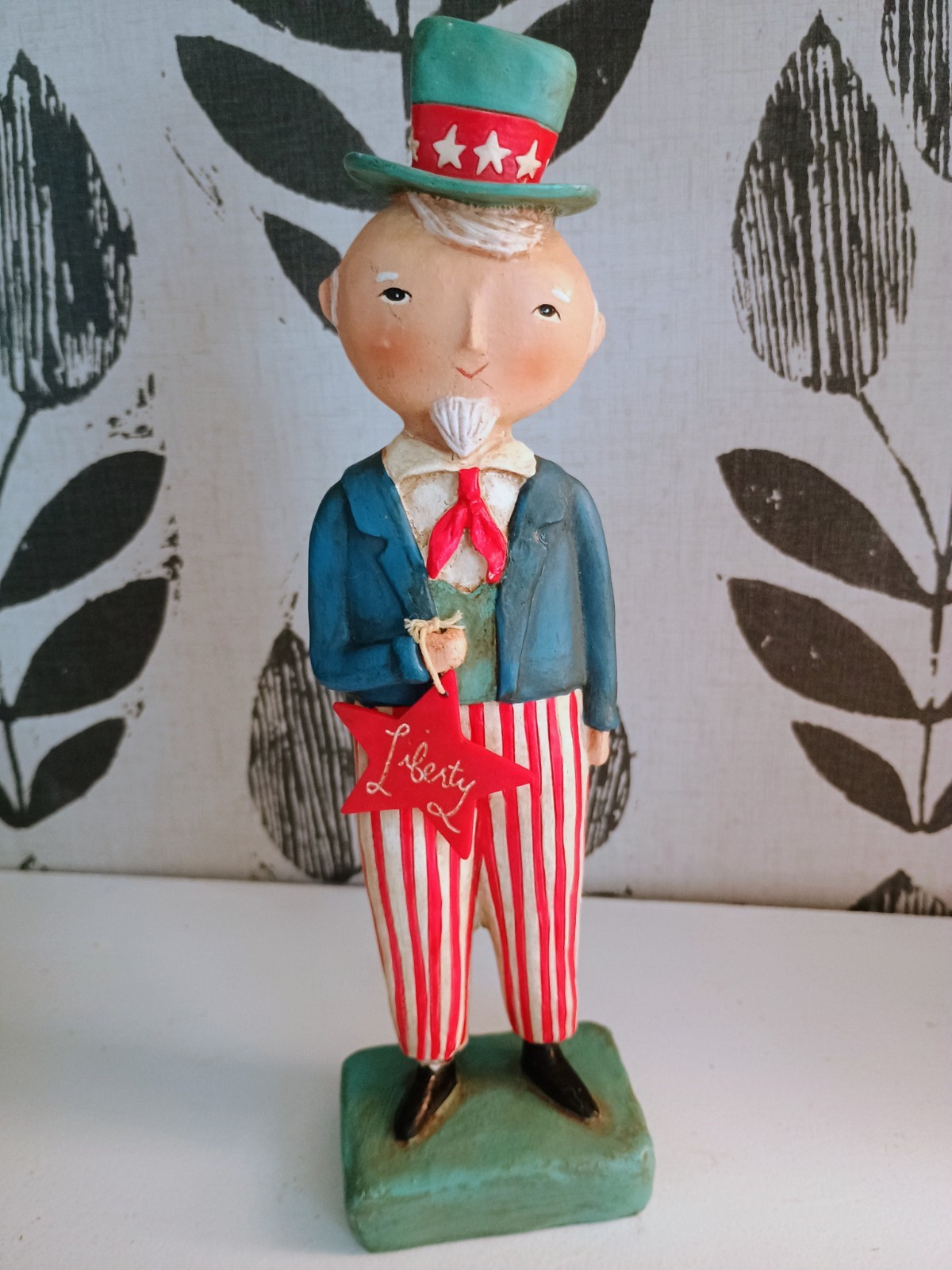 Vintage Jenene Mortimer Uncle Sam Liberty Star RARE Vintage Jenene Mortimer Uncle Sam Liberty Star RARE