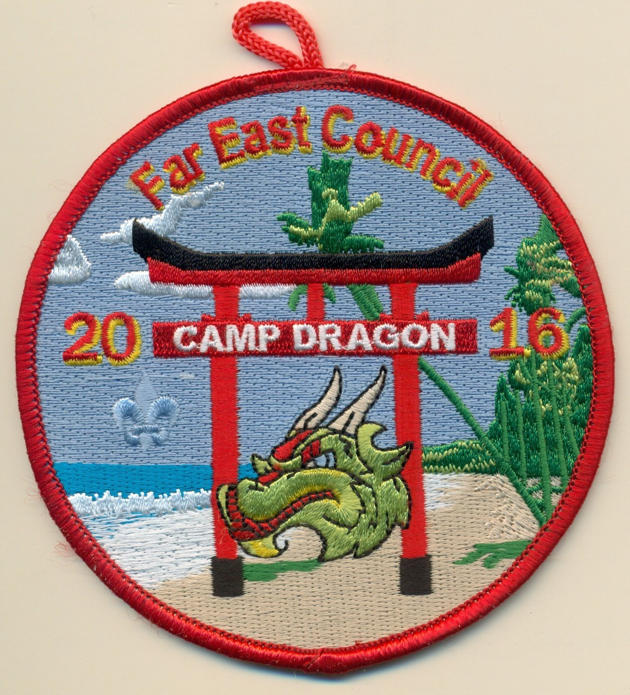 * Camp Patch - Far East Council, 2016 Camp Dragon, Okinawa Japan