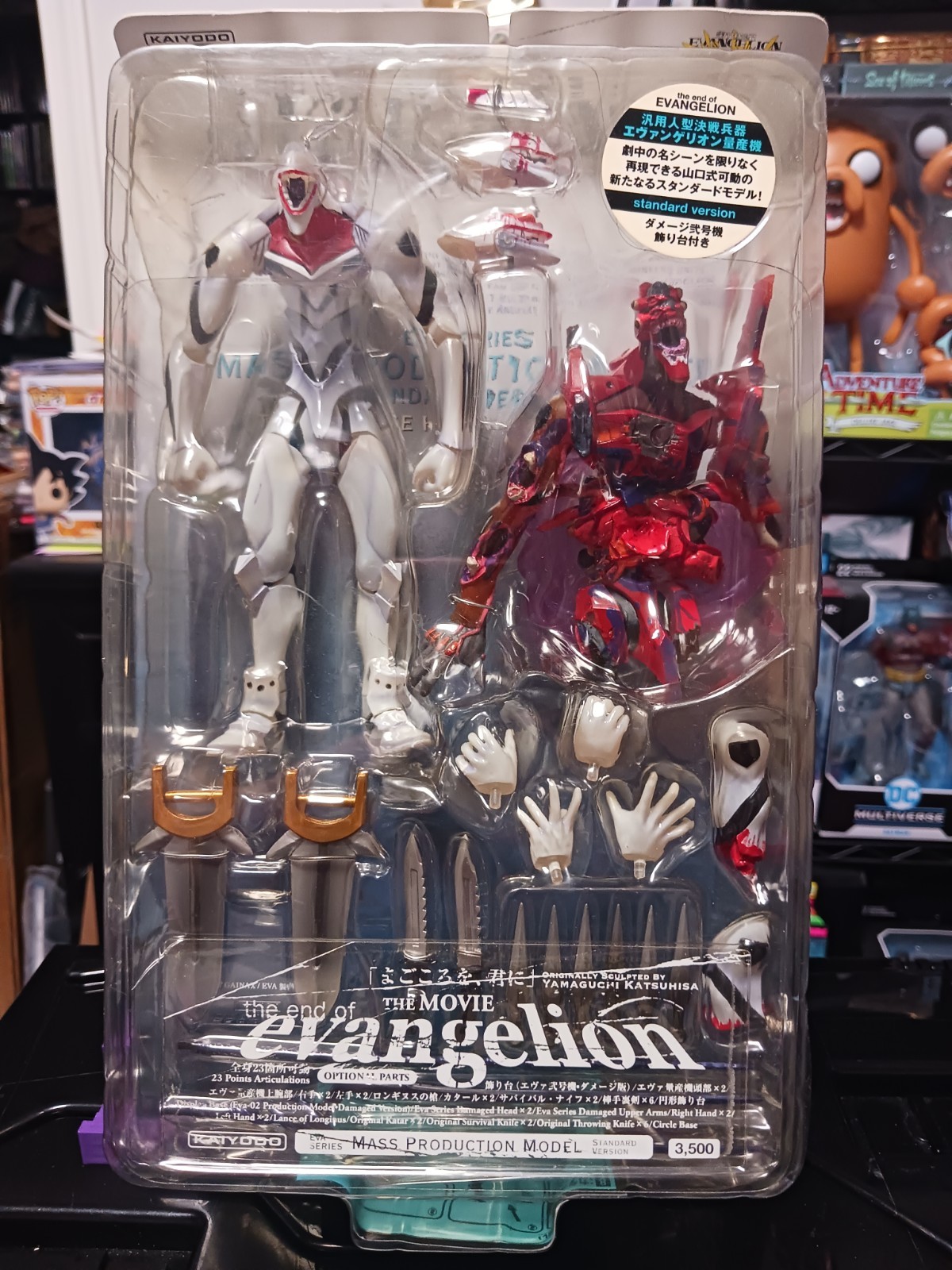 New Sealed 2001 End of Evangelion Mass Production Model Version Kaiyodo Figure