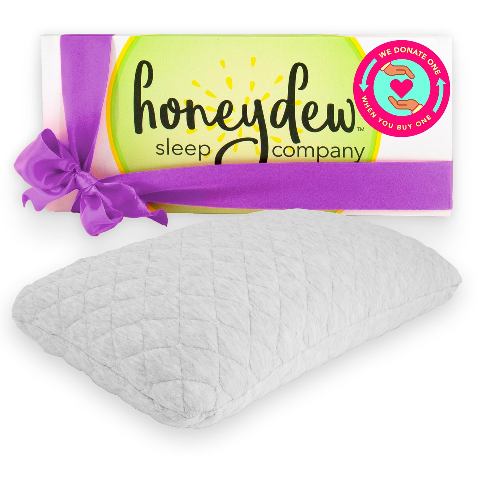 Honeydew Classic Essence Adjustable Cooling Pillow, Ergonomic Neck Support