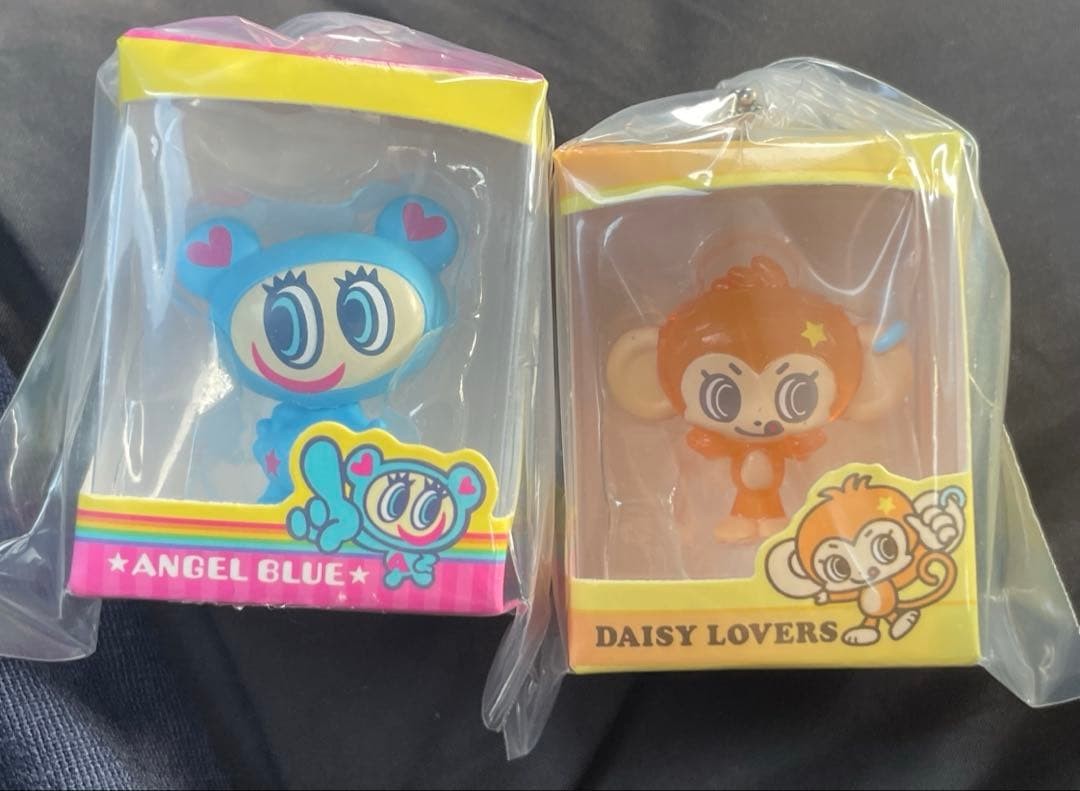Narumiya Characters Miniature Package Charm Angel Blue Daisy Lovers Set