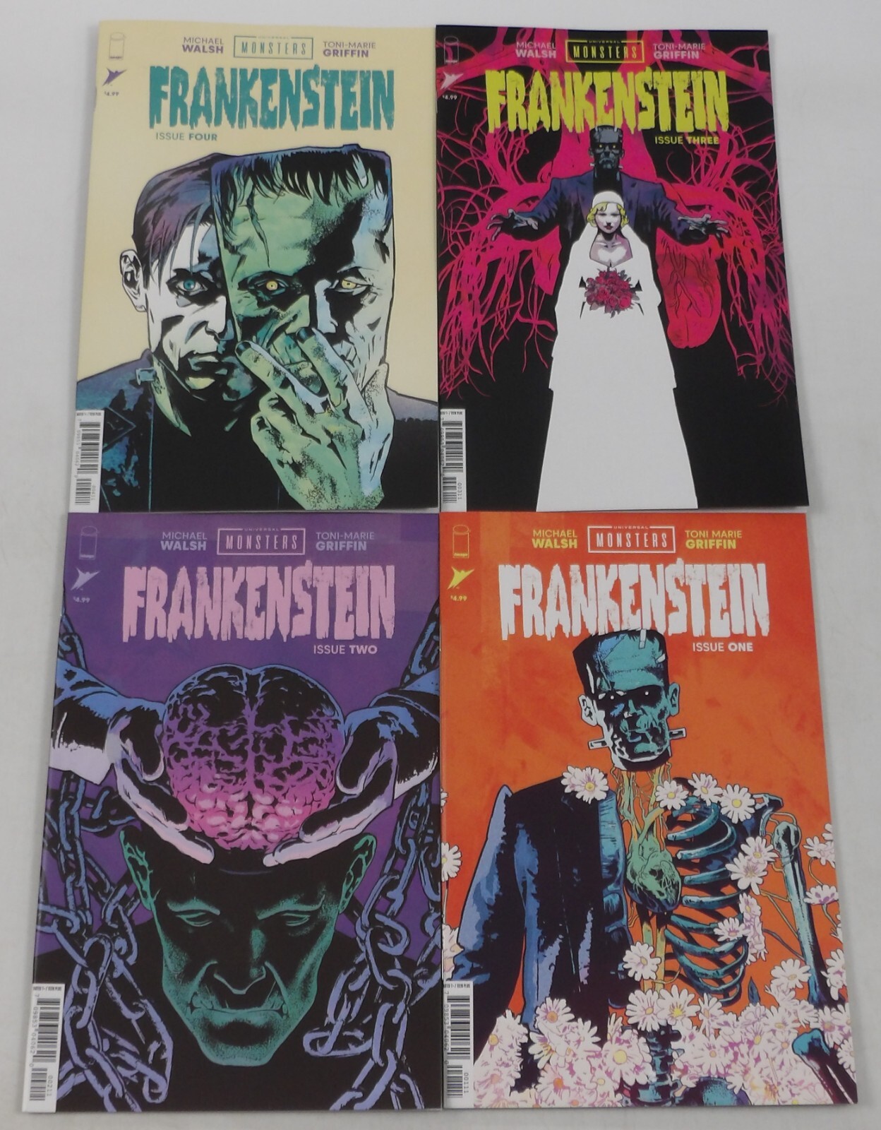 Universal Monsters: Frankenstein #1-4 VF/NM complete series Michael Walsh Image