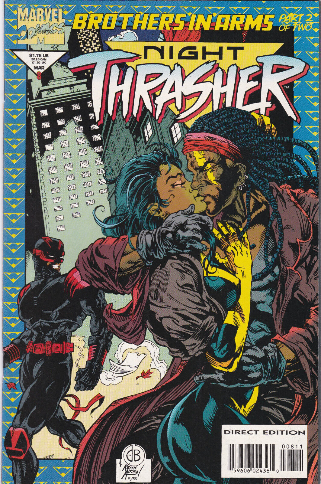 Night Thrasher #8  (1993-1995) Marvel Comics, High Grade