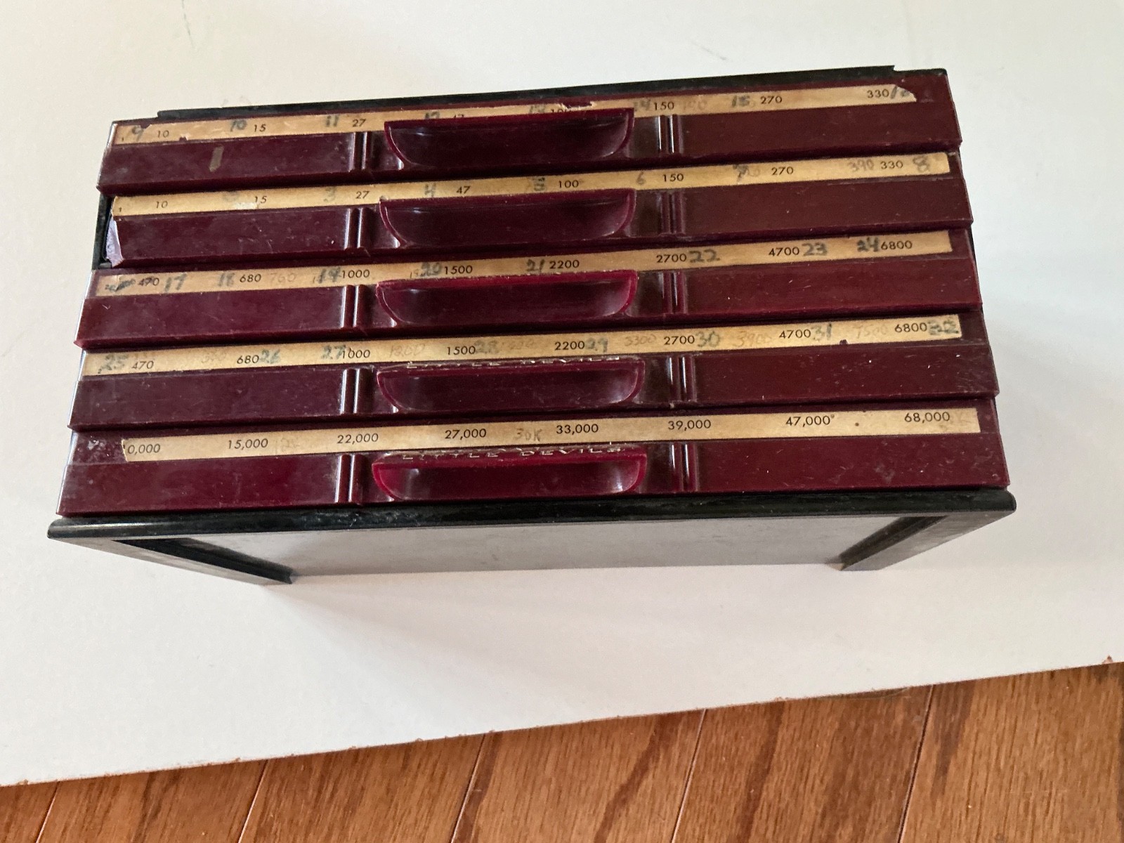 Vintage Ohmite Little Devils Art Deco Bakelite Storage Cabinets Vintage Ohmite Little Devils Art Deco Bakelite Storage Cabinets