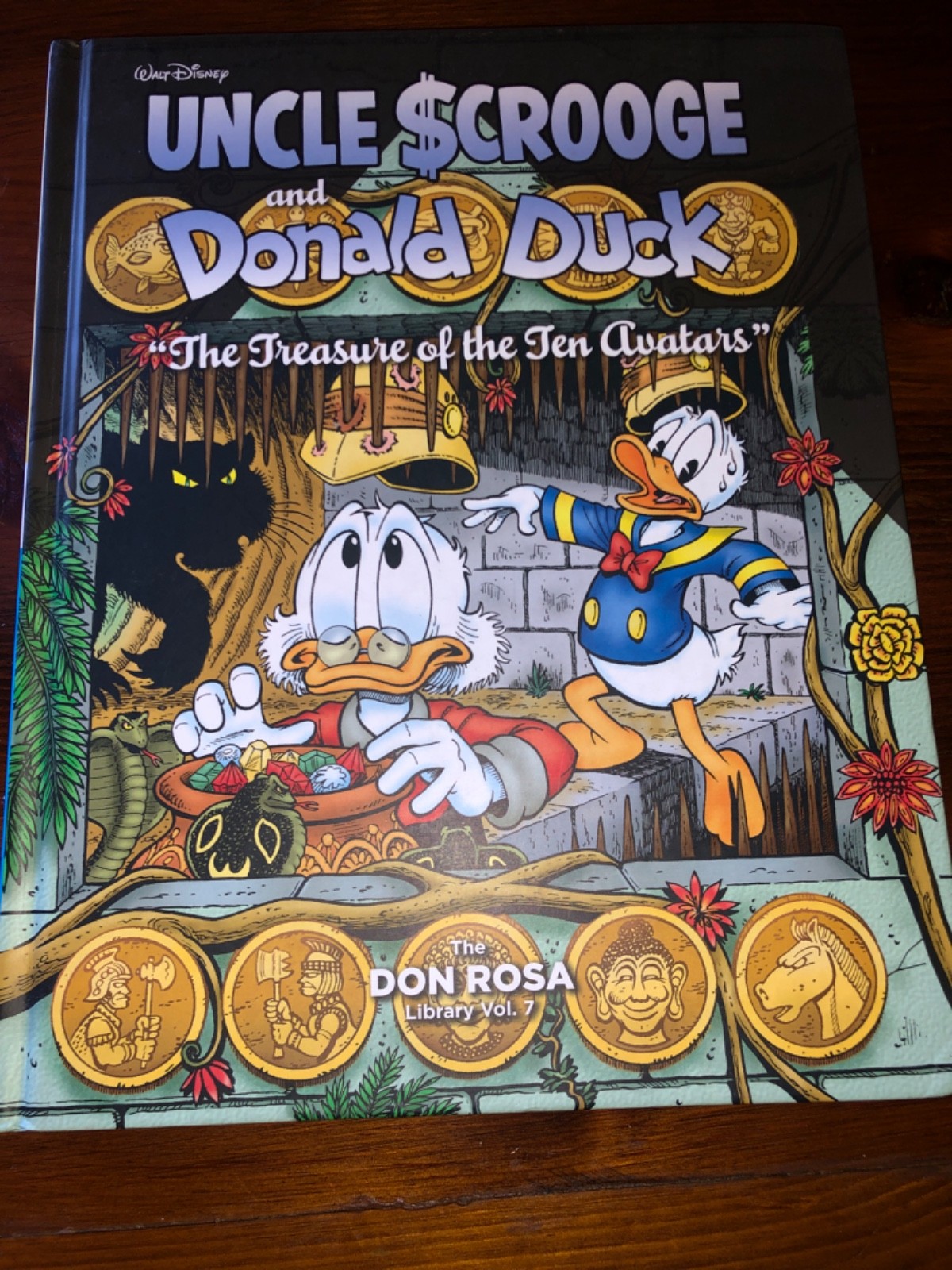 Uncle Scrooge & Donald Duck The Treasure of the Ten Avatars Hardcover Uncle Scrooge & Donald Duck The Treasure of the Ten Avatars Hardcover