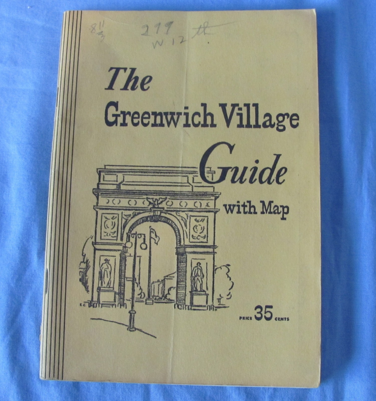 1947 The Greenwich Village Guide with Map 1947 The Greenwich Village Guide with Map