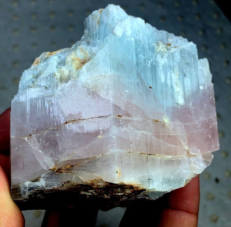 2815 Carats Beautiful Rough Aqua Var Morganite Crystal from Skardu  pakistan
