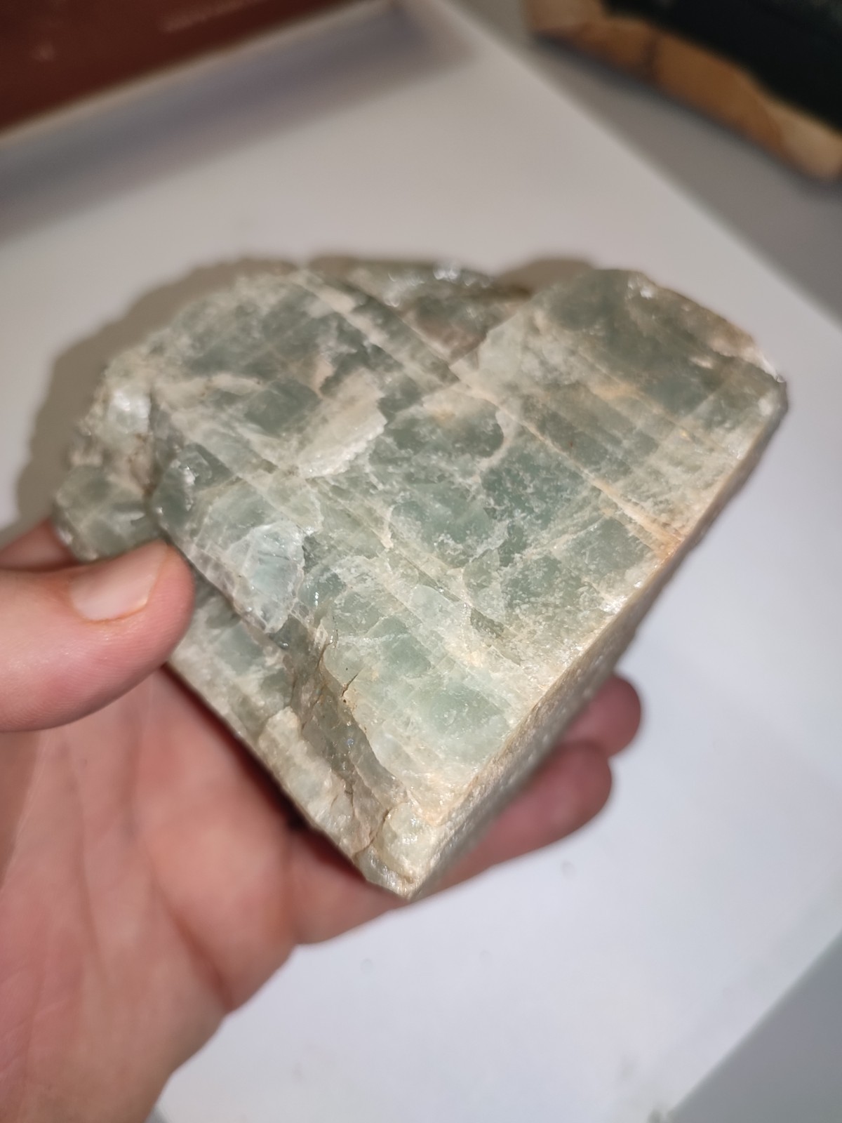 HUGE and heavy natural aquamarine Crystal - acquired 2013-2018 HUGE and heavy natural aquamarine Crystal - acquired 2013-2018