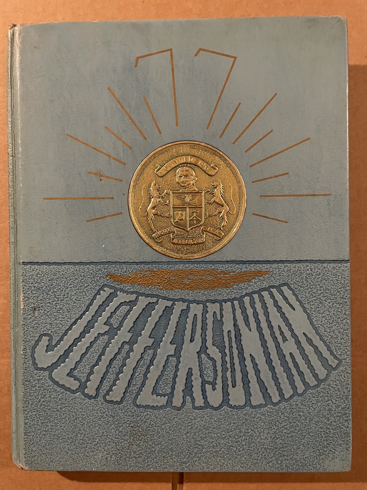 1977 Thomas Jefferson High School Yearbook Annual Alexandria Virginia VA Vintage