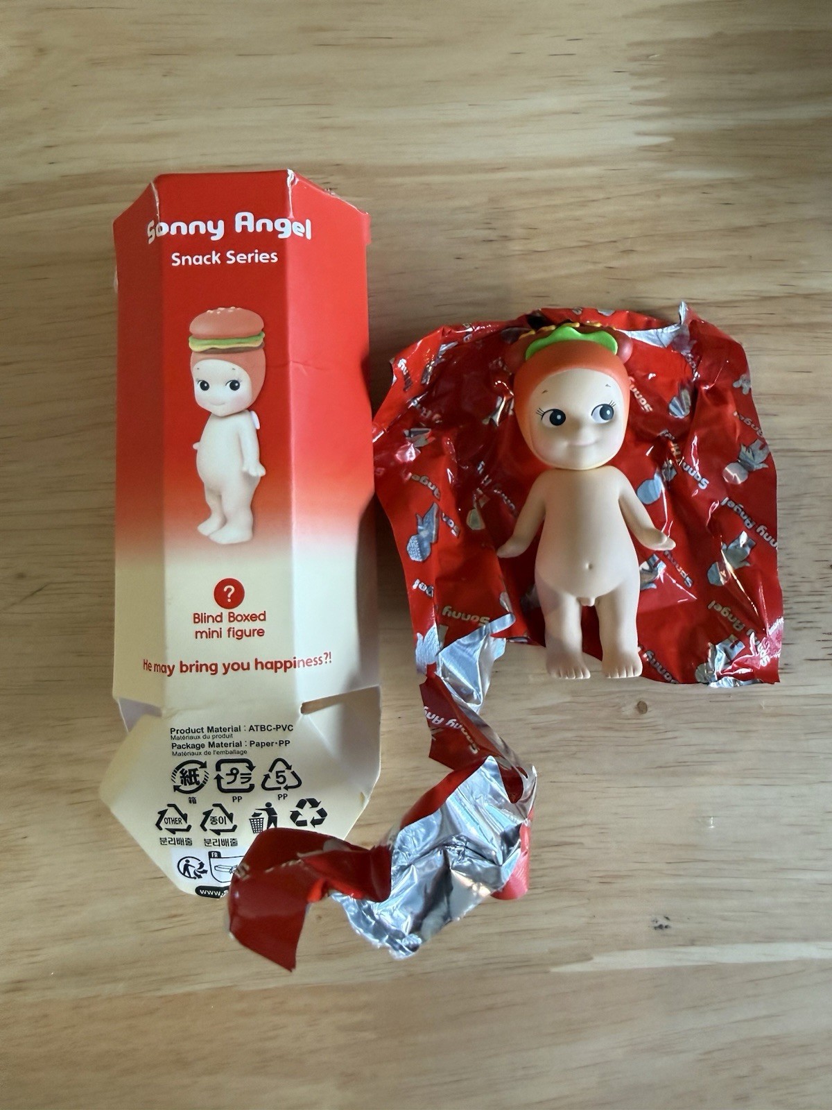 Authentic Sonny Angel Snack Series Hot Dog Figurine
