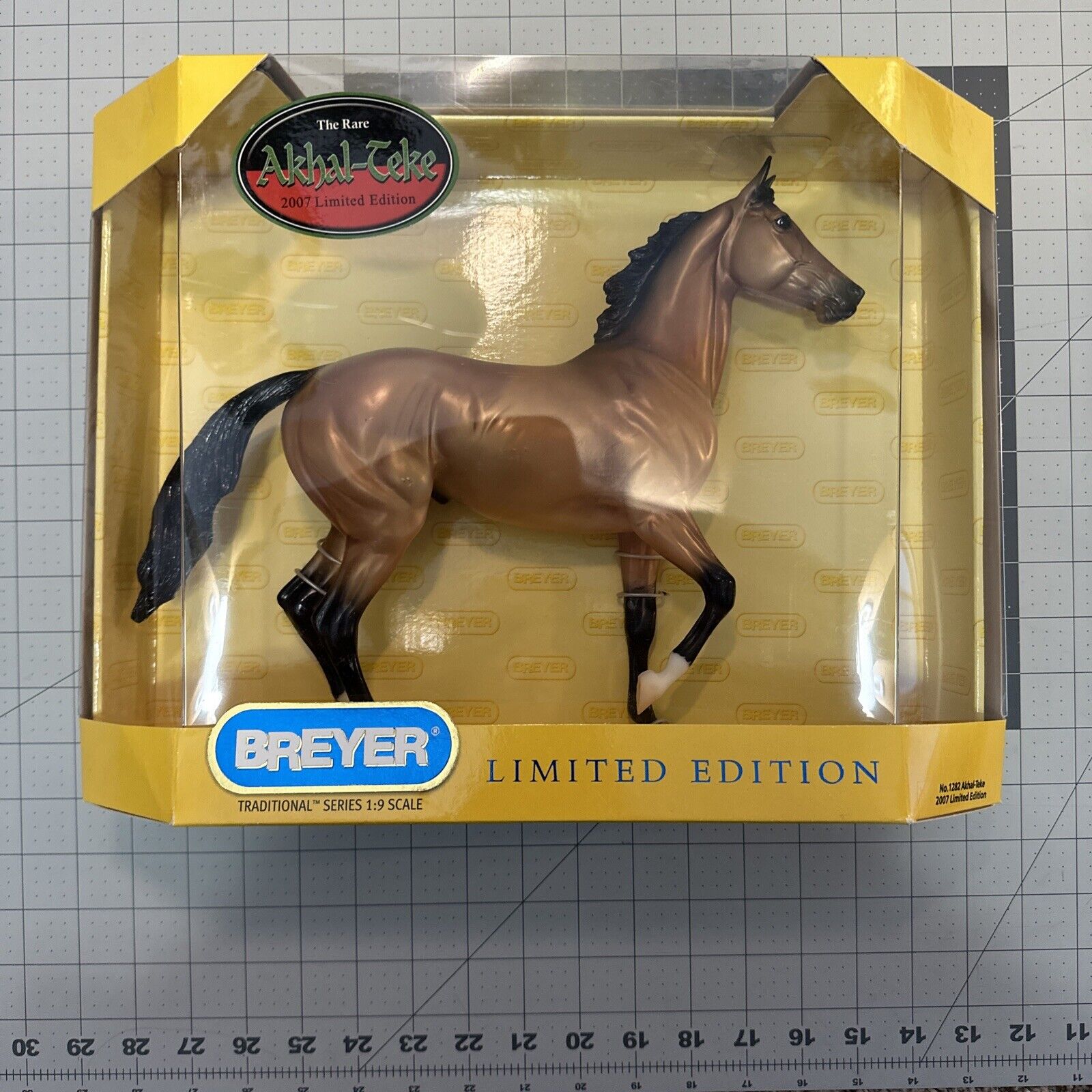 BREYER HORSE #1282 The Rare AKHAL-TEKE 2007 LIMITED EDITION New In Box