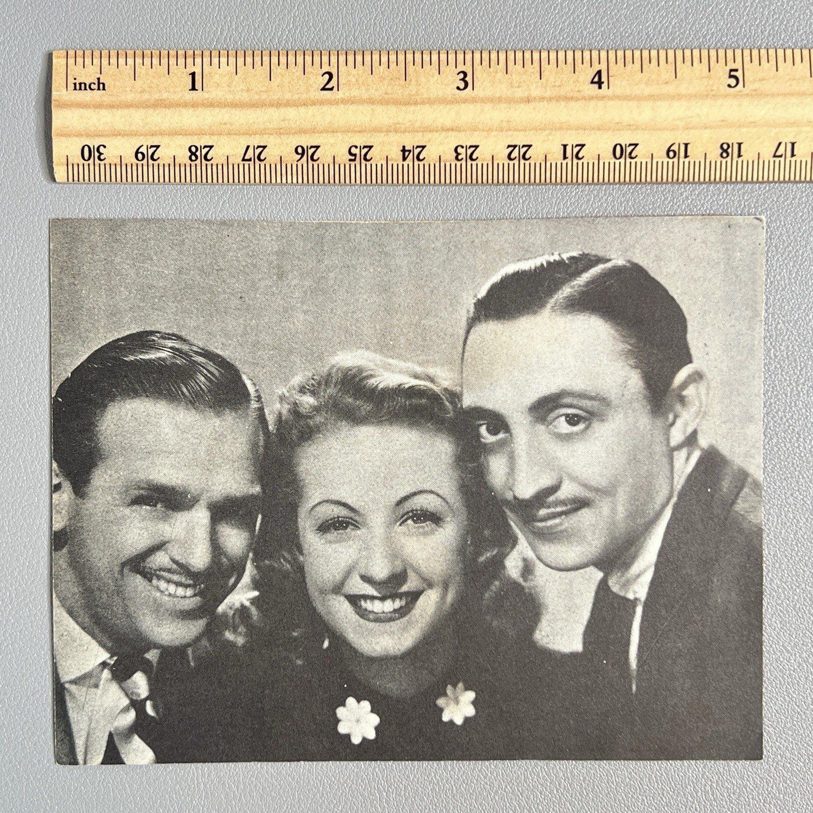 Vtg 1938 The Rage of Paris Litho Photo Danielle Darrieux Hollywood DEBUT Card