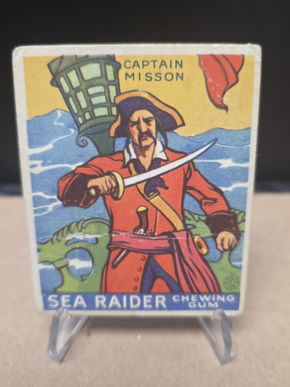 1933 Sea Raiders Captain Mission #19 World Wide Gum 1933 Sea Raiders Captain Mission #19 World Wide Gum