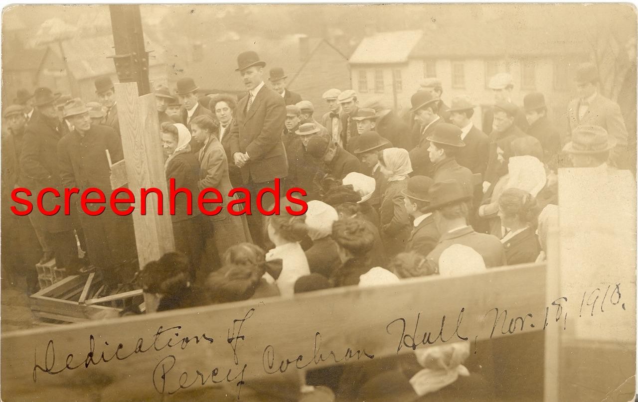 1910 RPPC PHOTO BETHANY WEST VIRGINIA 