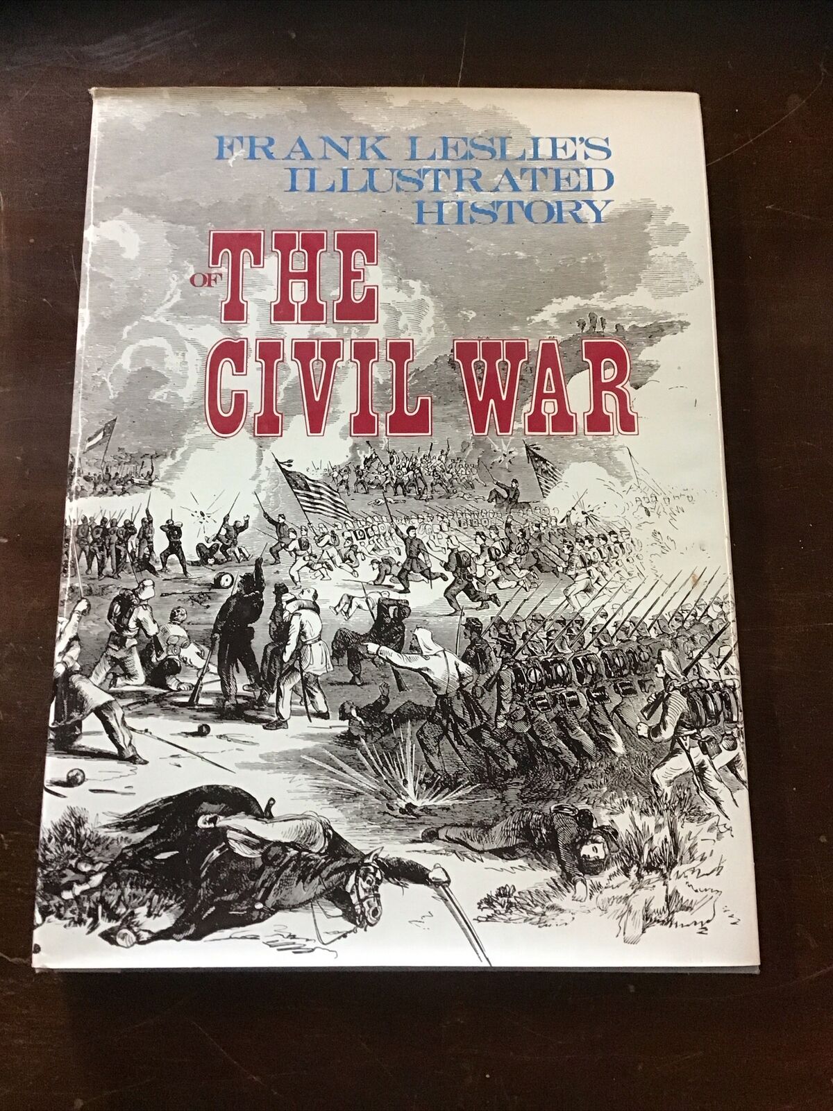 1977 Leslie’s Illustrated History of the Civil War -HUGE Vintage First Edition