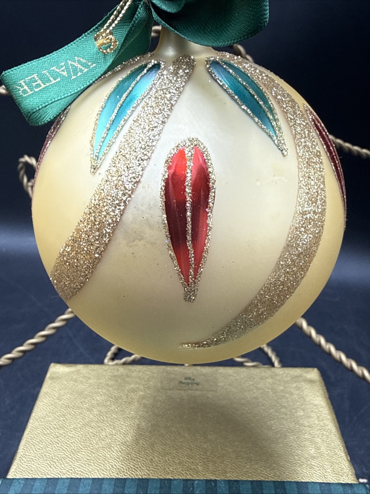 Waterford Crystal Holiday Heirlooms SAMUEL MILLER Ball Society 4\