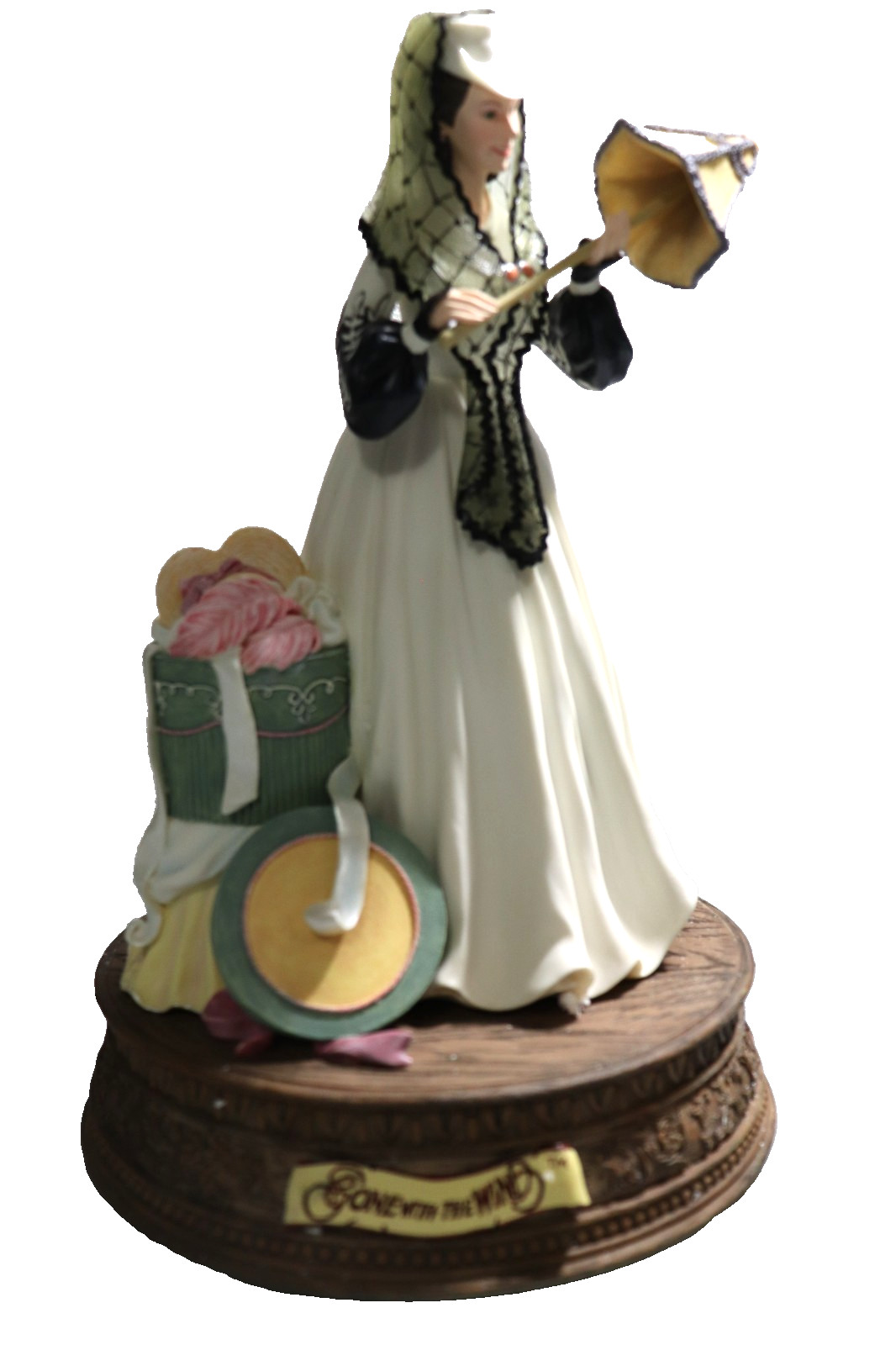 San Francisco Music Box Co Gone with the Wind Scarlett's Honeymoon Music Box New