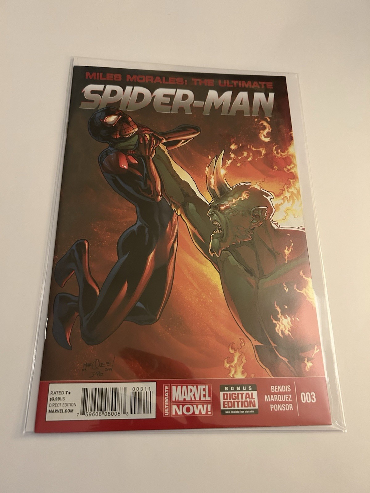 Miles Morales: Ultimate Spider-Man #3 (Marvel Comics September 2014)