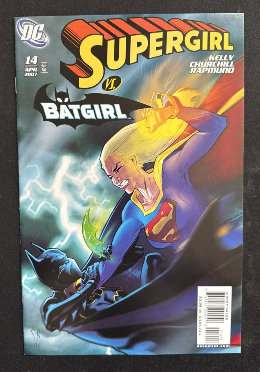 2007 DC Comics Supergirl vs. Batgirl #14