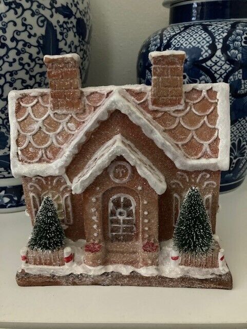 Ashland Gingerbread House Holiday Christmas Village Decor 8\