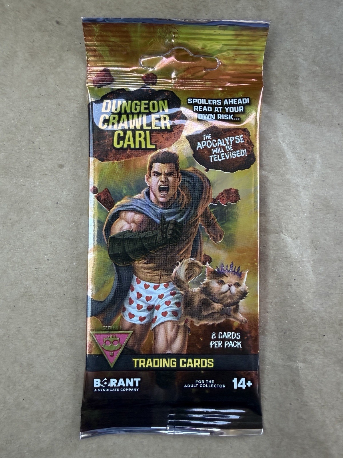 Dungeon Crawler Carl Series 1 Trading Cards Sealed Pack Borant Princess Donut Dungeon Crawler Carl Series 1 Trading Cards Sealed Pack Borant Princess Donut