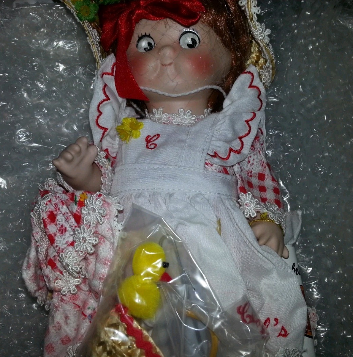 Campbell Kids CK-31 Porcelain Doll 1994 Unique Collectable NIB W/Certificate 