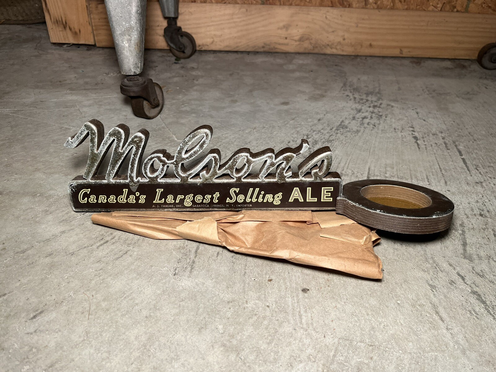 Vintage NOS Molson’s Beer Sign