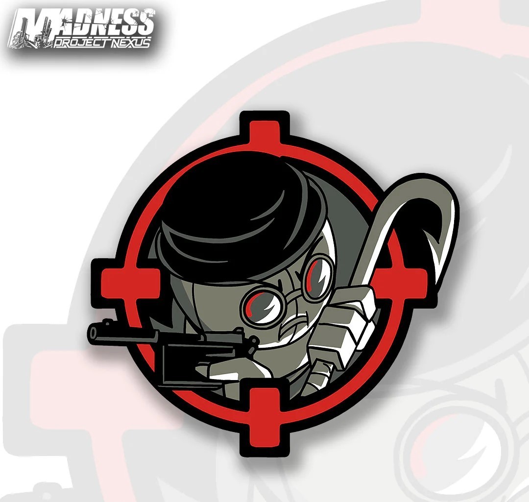MADNESS Project Nexus Madness Combat Scope Enamel Pins