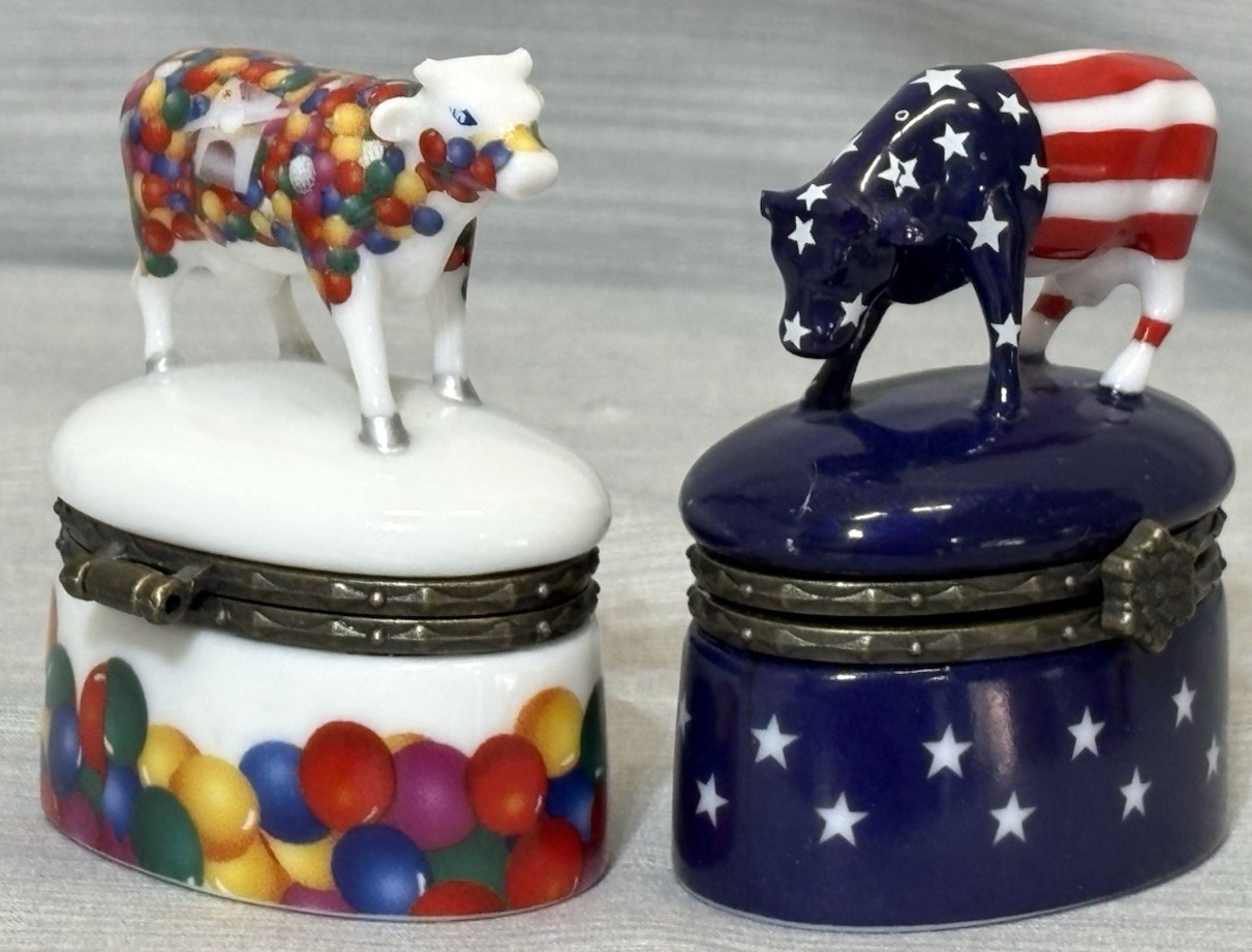 COW PARADE HINGED BOX 7444 \