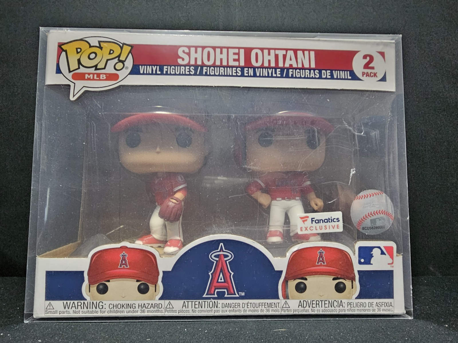 Funko Pop Vinyl: 2 Pack - Shohei Ohtani - Fanatics (Exclusive)