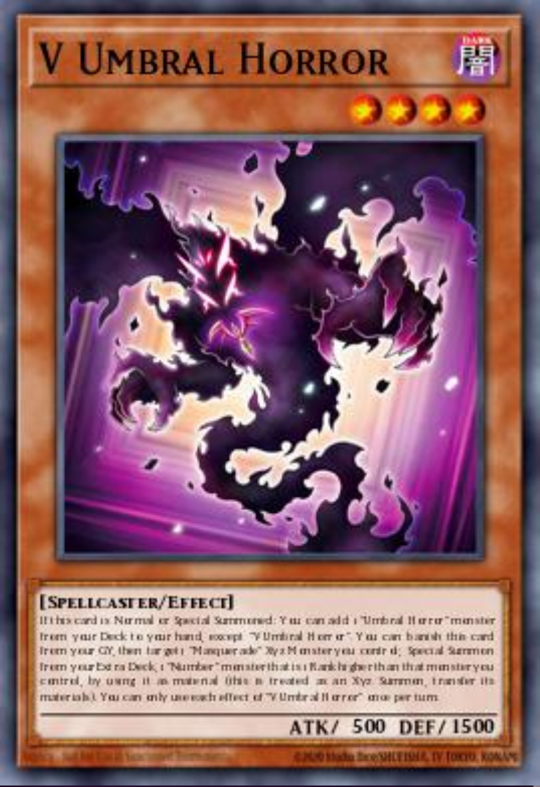 Yugioh BETB-EN006 V Umbral Horror Common Presale