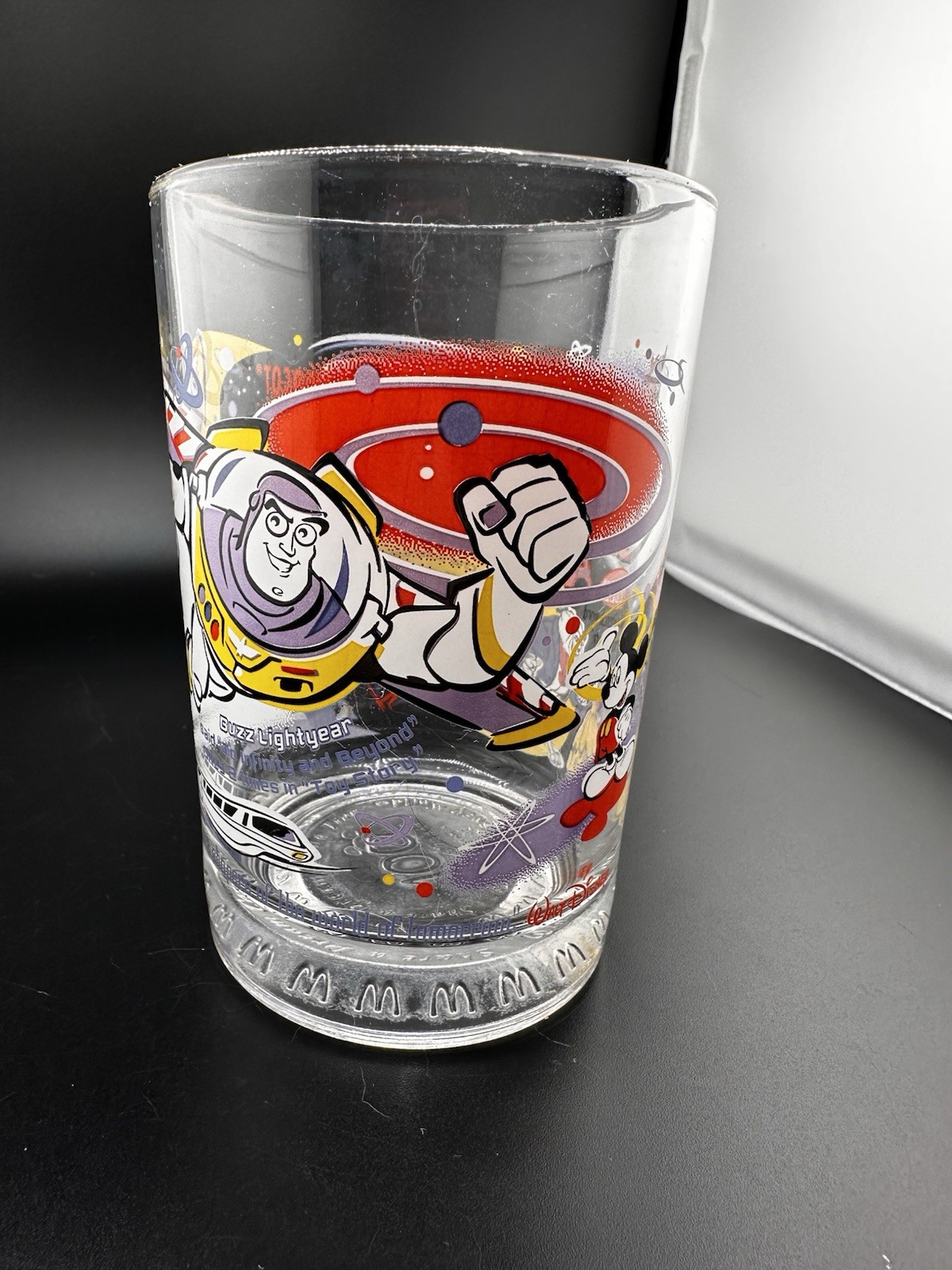 McDonalds Disney 100 Years of Magic Glass Epcot Buzz Lightyear Vtg Mushu 5\