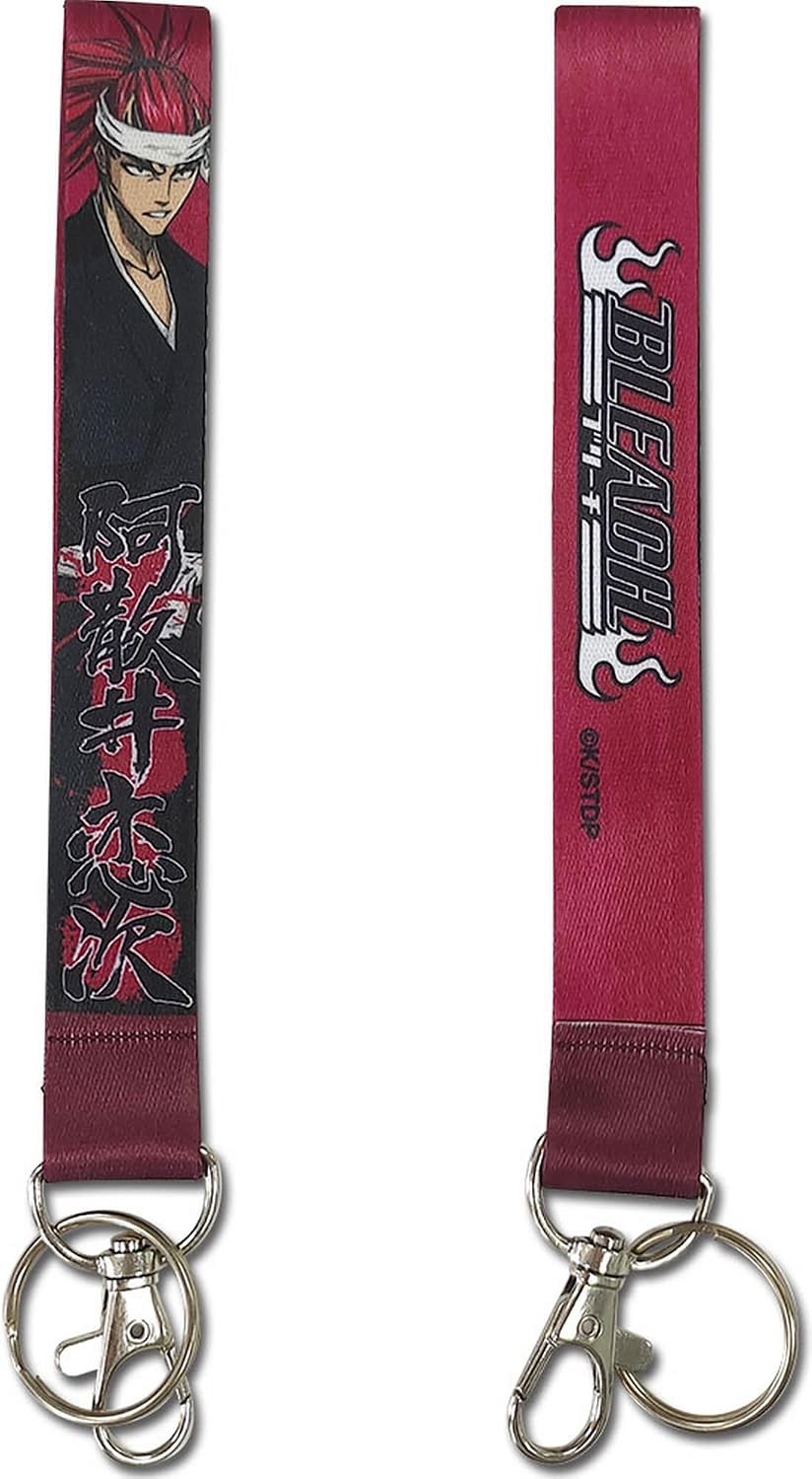 *NEW* GE Entertainment Bleach: Renji Abarai Wristband Lanyard