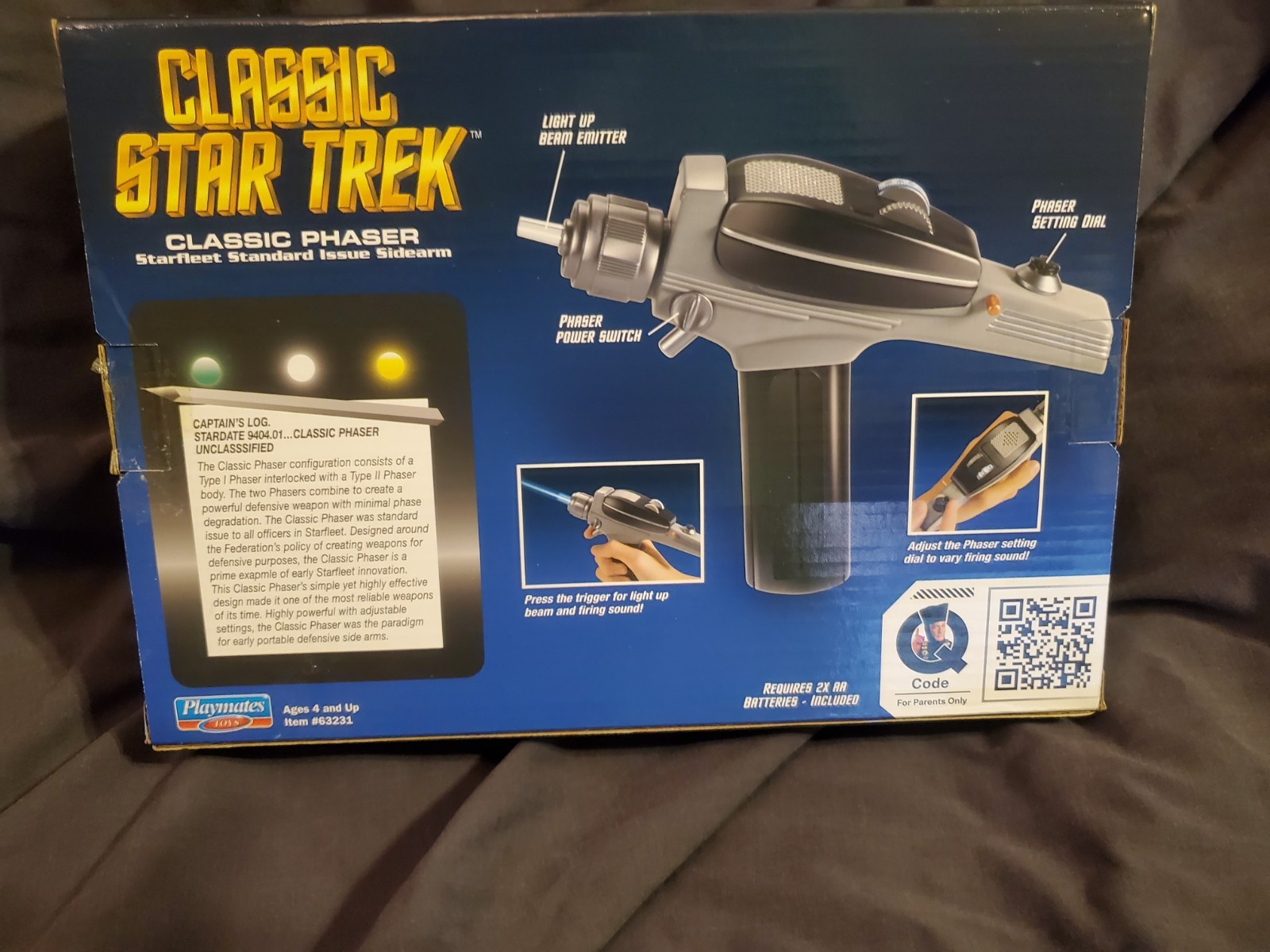 Playmates Star Trek The Original Series Classic Phaser