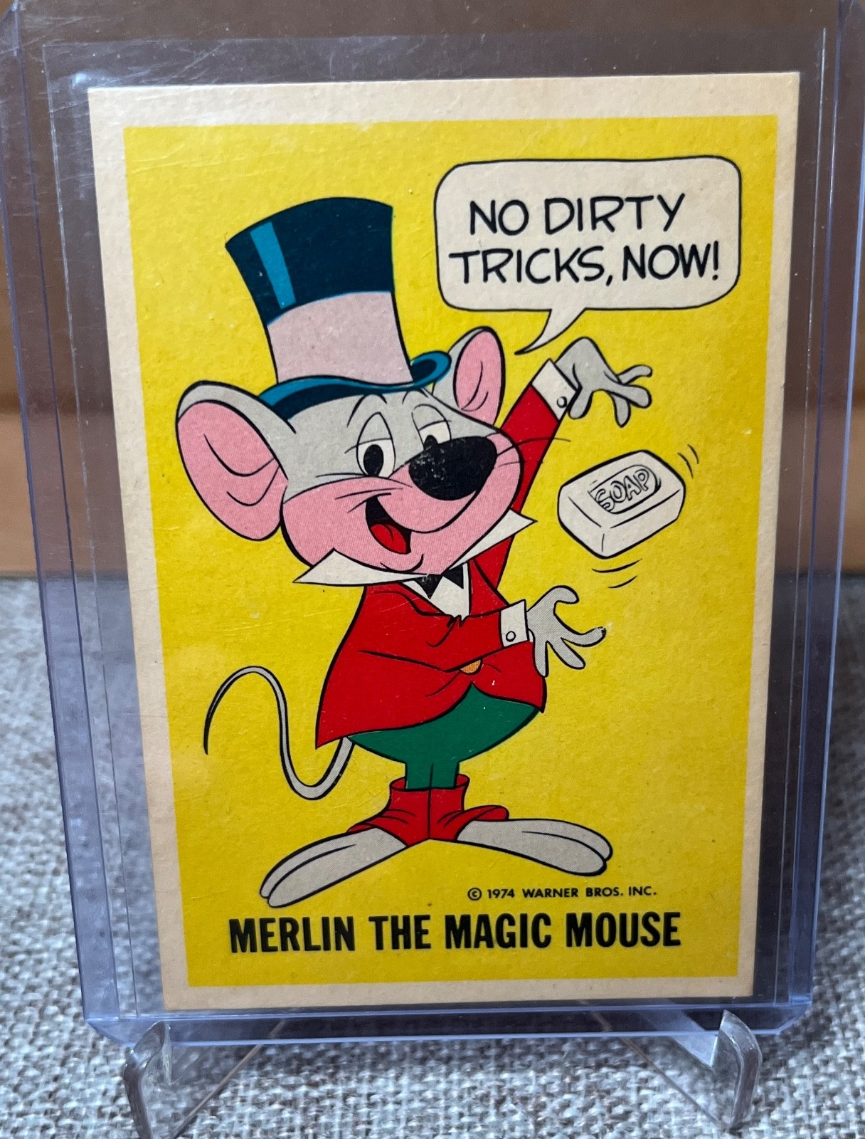 1974 National Periodical Wonder Bread - Merlin The Magic Mouse - Looney Tunes