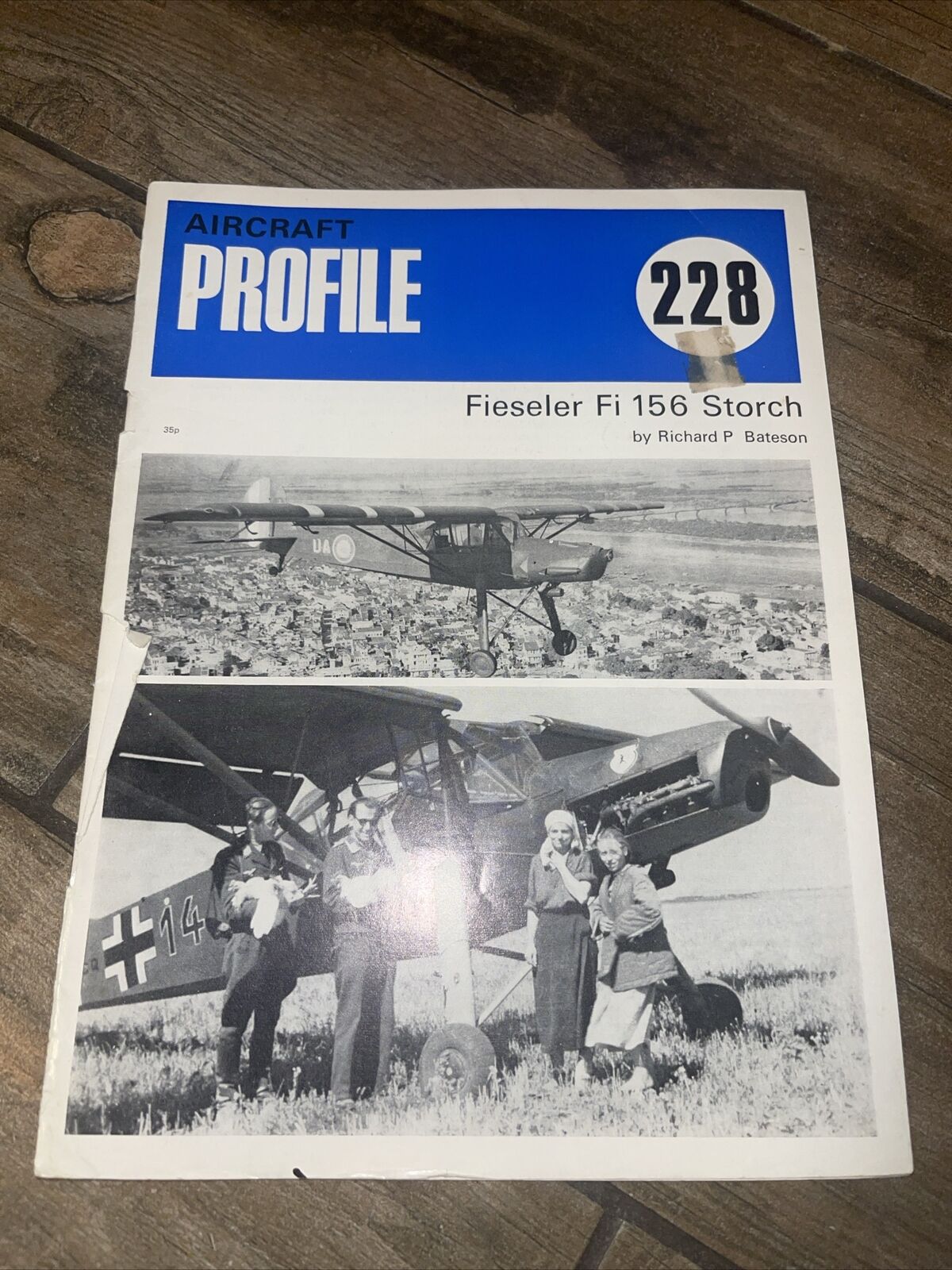 Aircraft Profile No. 228 Fieseler Fi 156 Storch Illustrated 1971 