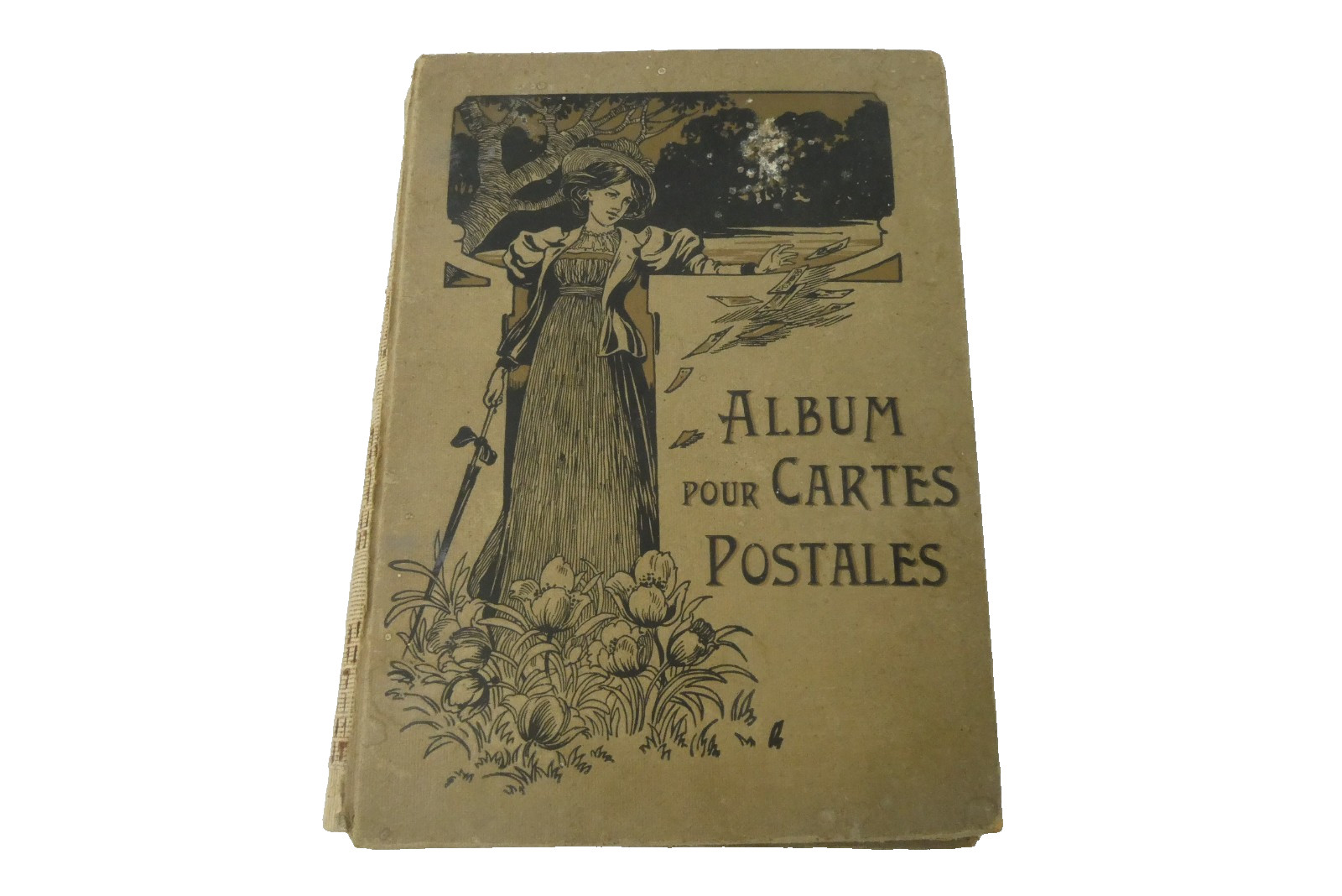 Antique French Actress Postcard Album 86 Cards Reutlinger Otero Cleo Merode
