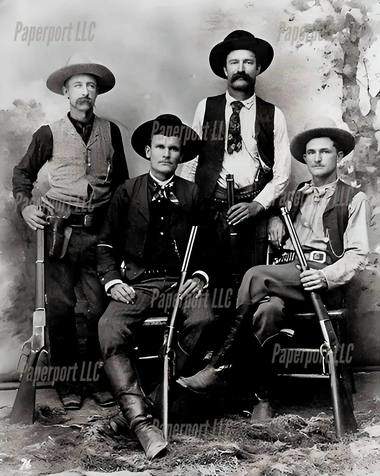 1870\'s The James Gang 8x10 Photo