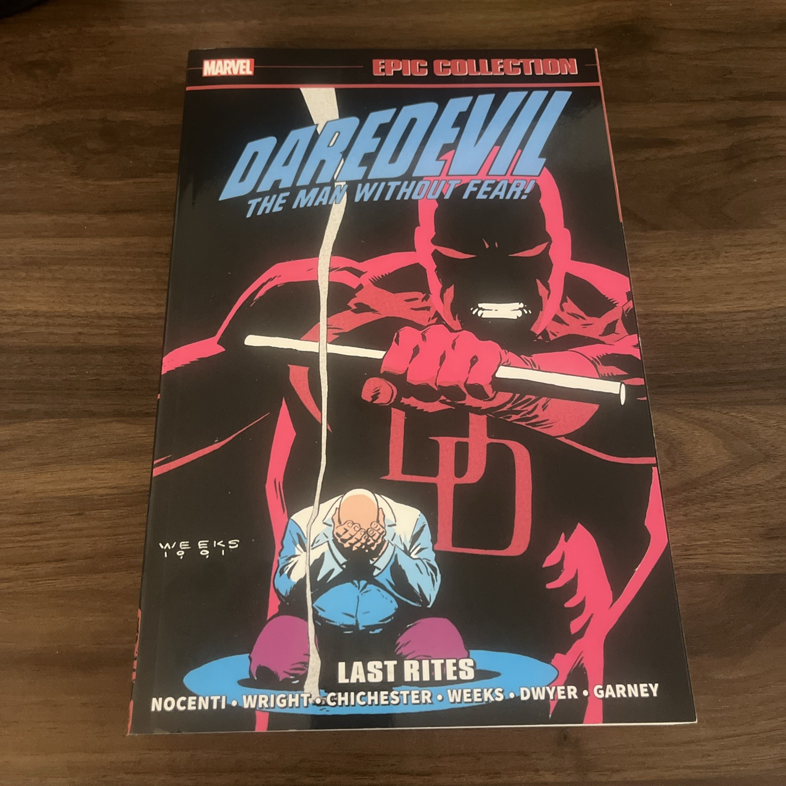 Daredevil Epic Collection Volume #15 Last Rites Nocenti Chichester Weeks Marvel