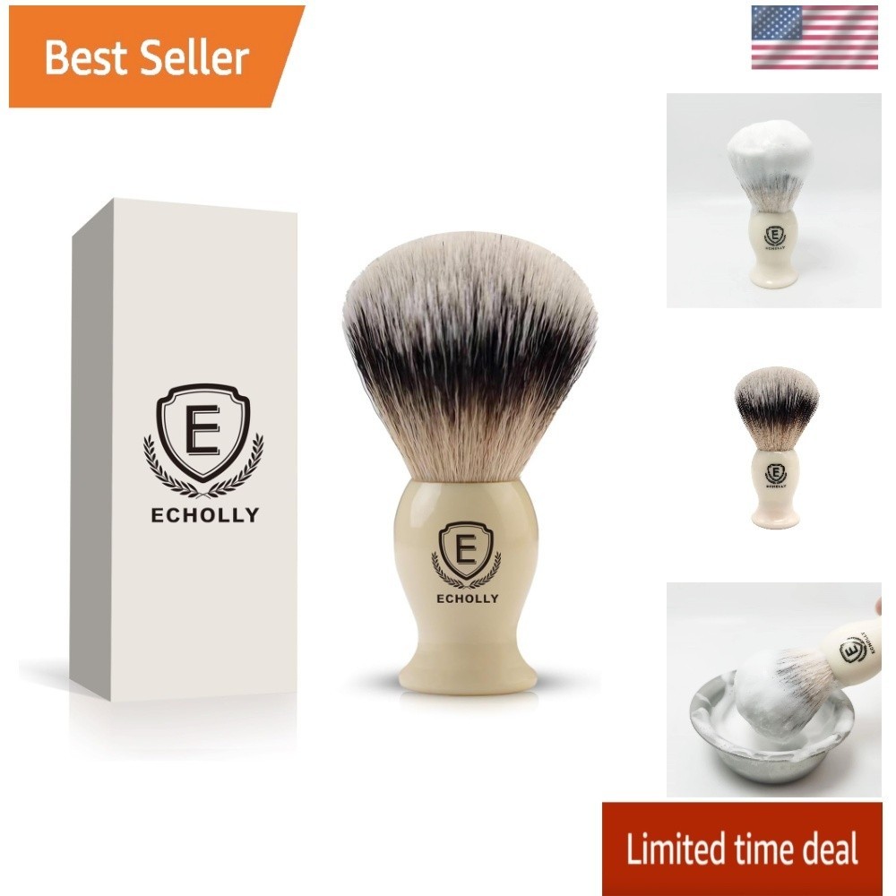 Premium Badger Hair Shaving Brush for Wet Shaving with Cream & Soap FAST SHIP