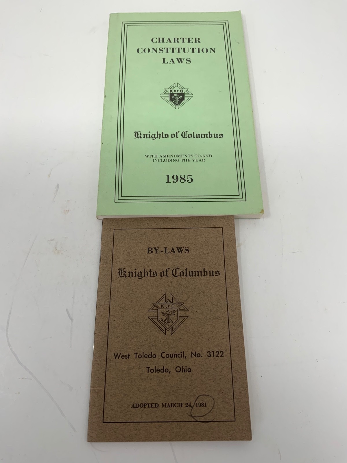 Knights Of Columbus Charter and By-Laws
