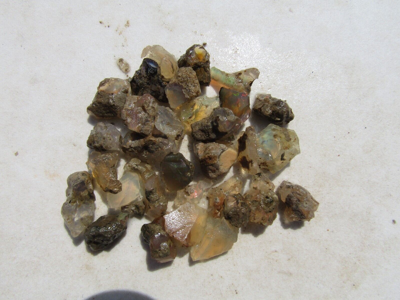 Natural Ethiopian Welo Opal Rough  115 cts .RARE/SCARCE