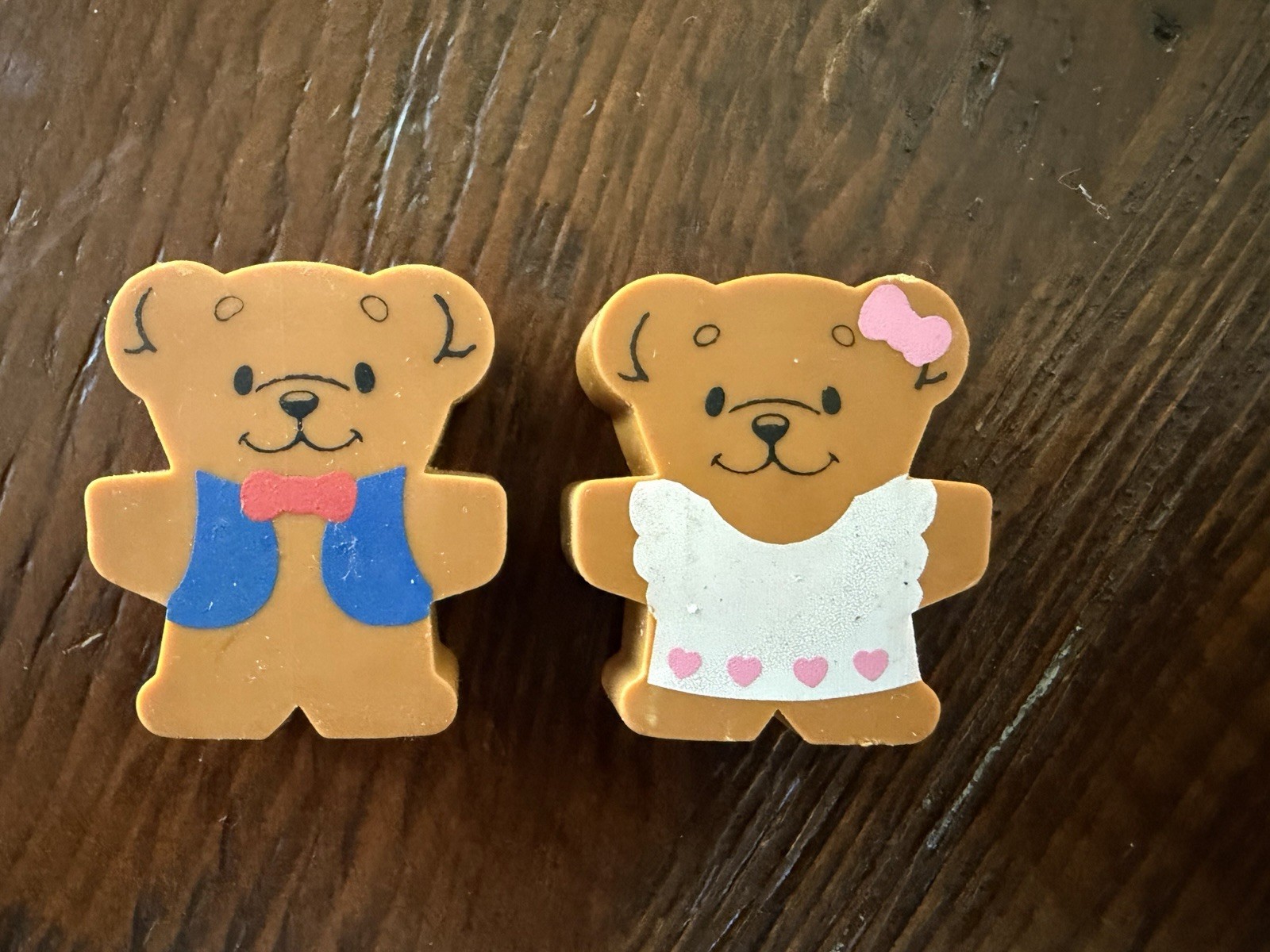Vintage Sanrio 1980’s Robear Robearta Eraser Set HTF Vintage Sanrio 1980’s Robear Robearta Eraser Set HTF