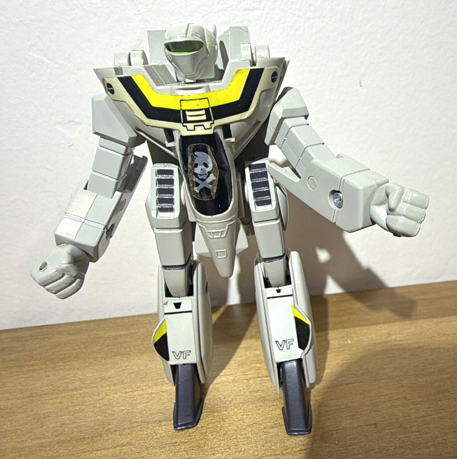Vintage 1984 Select Convertors Zark VF-1 Jet Robot Figure Macross No Weapon