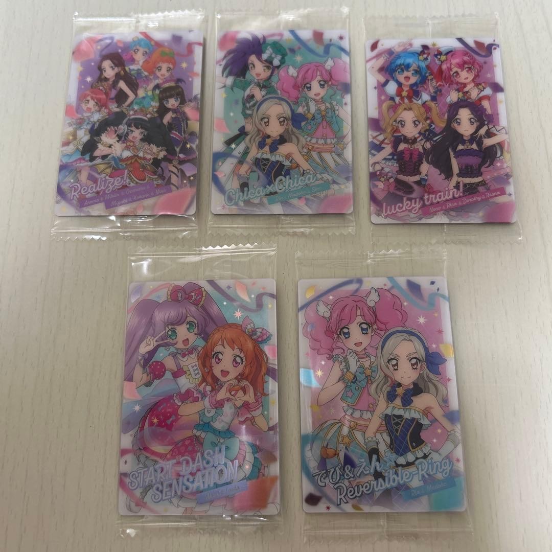 Aikatsu x PriPara Wafer 5 Card Set
