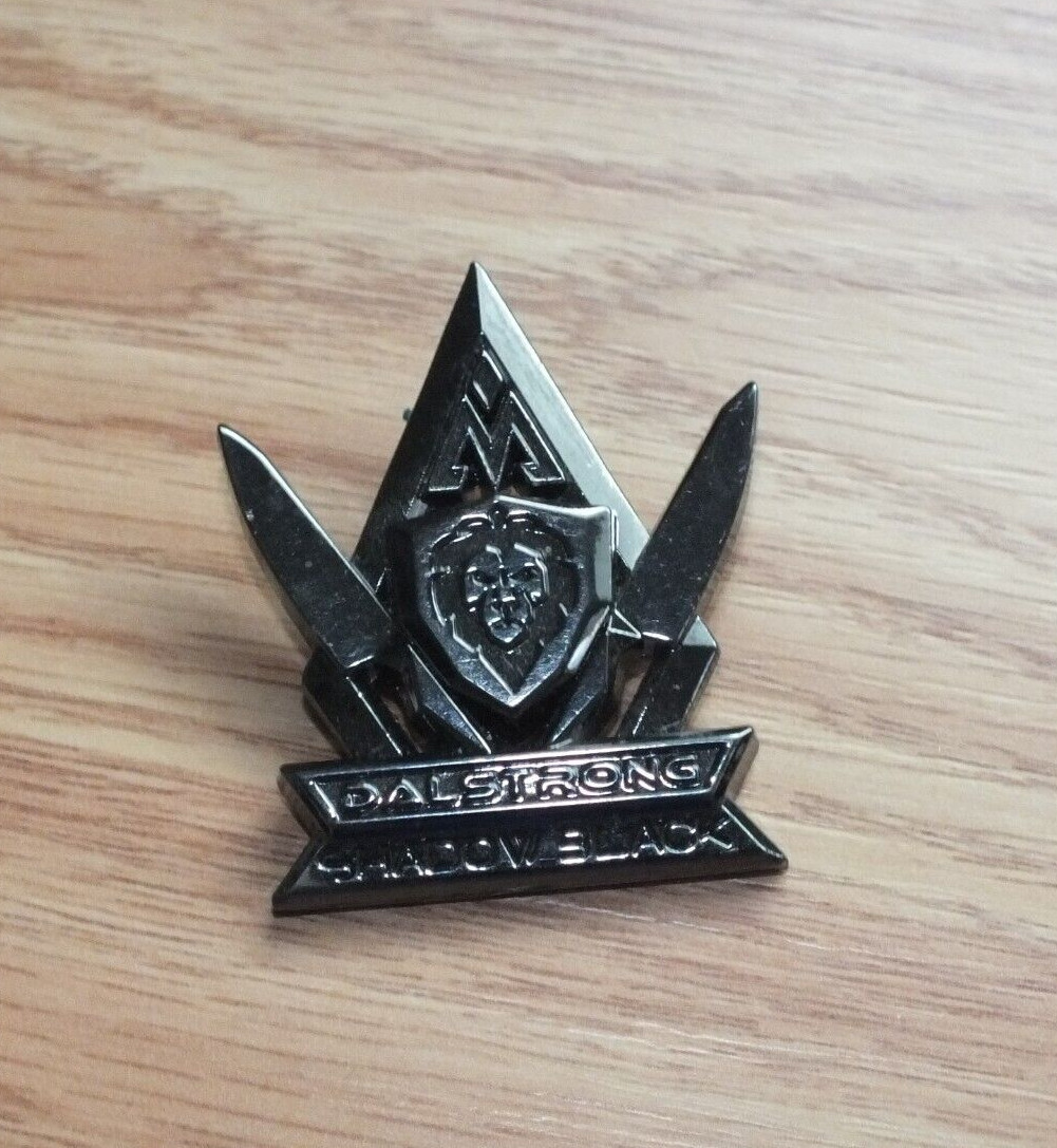 Black Metal Dalstrong Shadow Black Series Collectible Souvenir Lapel Pin