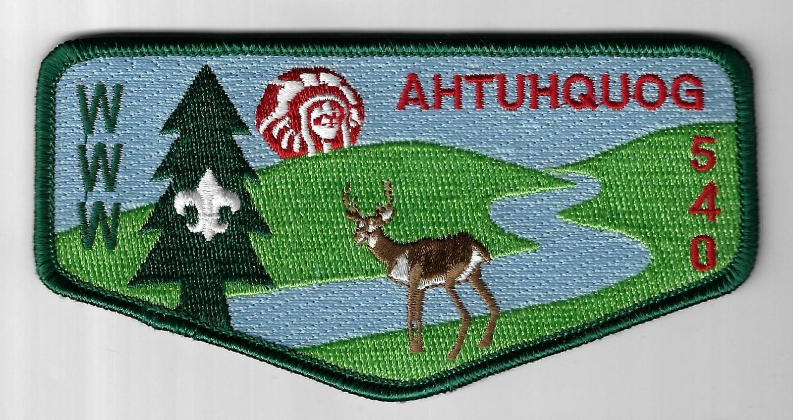 OA Ahtuhquog Lodge 540 S19 Flap DGR Bdr. Potomac Council 757 Cumberland, MD [TX-