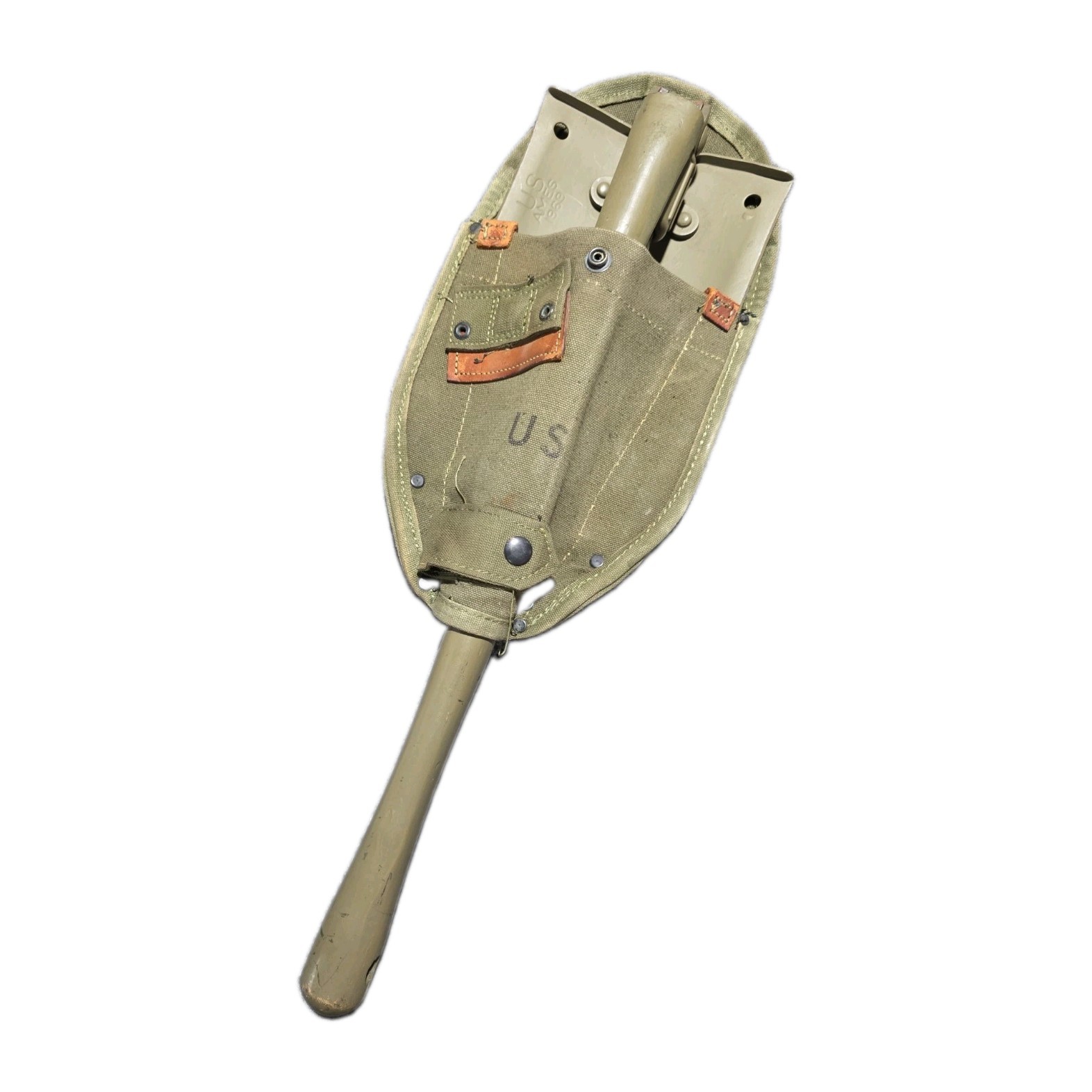 Ames 1969 U.S. Military Shovel Pick NOS With Sheath Case Vietnam War Era 