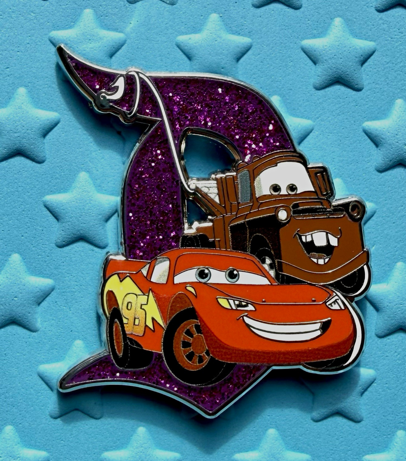 Disney Cars Lightning McQueen and Mater Storylane Co Disneyland D Pin